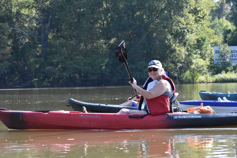 cool kayaker by Tara Nicole Bryant