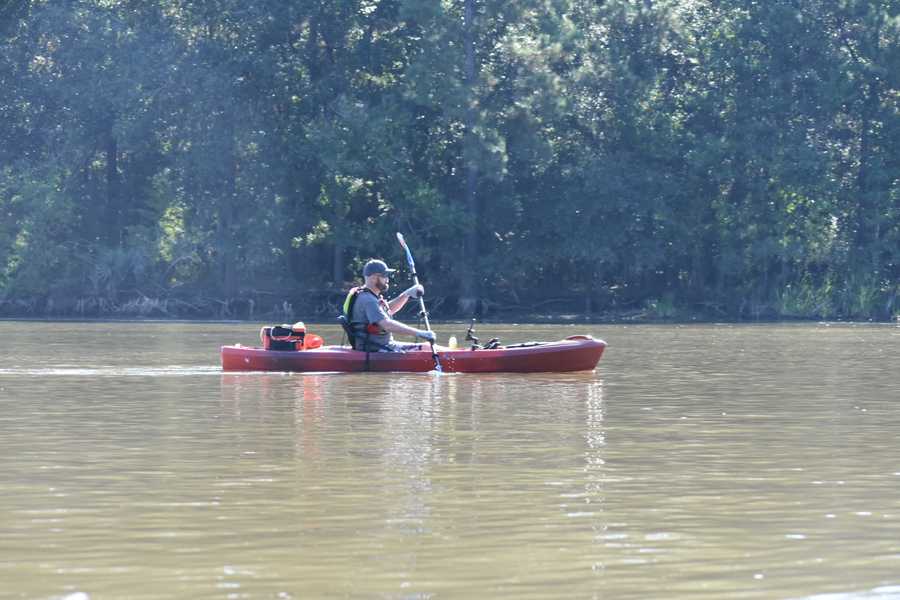 kayaker cruising by Tara Nicole Bryant