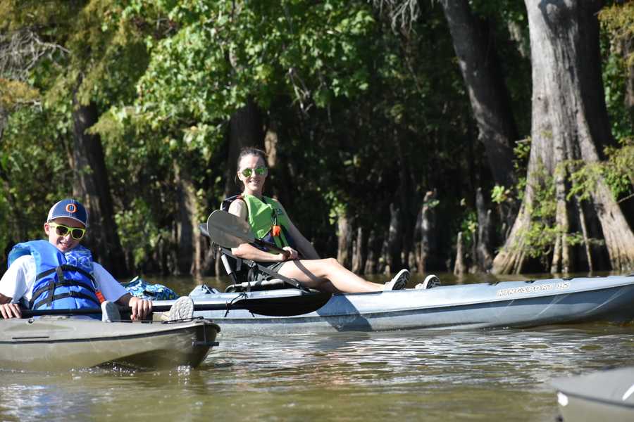 kayakers with cool glasses by Tara Nicole Bryant